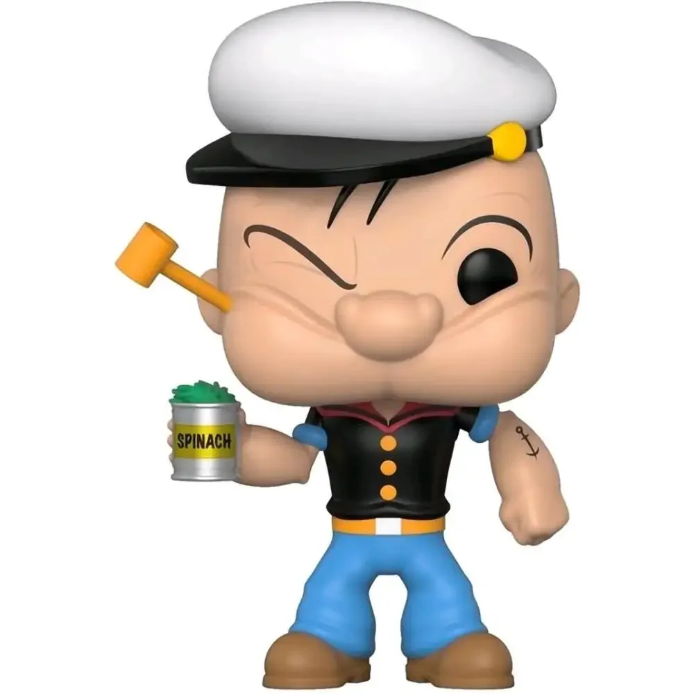 FUNKO POP  Cartoon Movie Cute POPEYE 369# Vinyl Action Figure Collection Model Dolls Toys for Children Christmas Birthday Gift