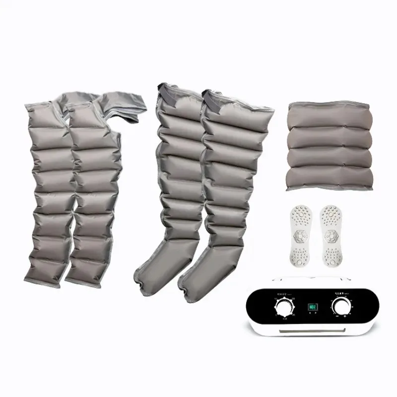 

Pressure therapy device, lower extremity anti-thrombotic varicose veins leg massager