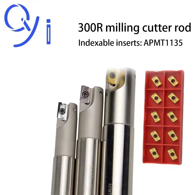 

Milling Cutter Shank BAP300R End Mill Shank APMT1135 Milling Cutter CNC Boring Bar Machining Handle Milling Cutter Shank