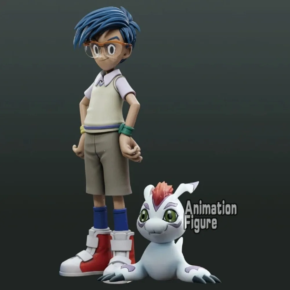 5-16 سنتيمتر أنيمي ديجمون مغامرة أرقام ثمانية الشخصيات الرئيسية عمل الشكل بولي كلوريد الفينيل تمثال جمع نموذج اللعب الهدايا