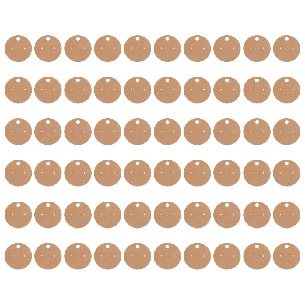 

500 pcs Jewelry Paper Card Earring Display Cards Hanging Tags Holder for DIY Necklace Hairpin Packaging Craft Supplies