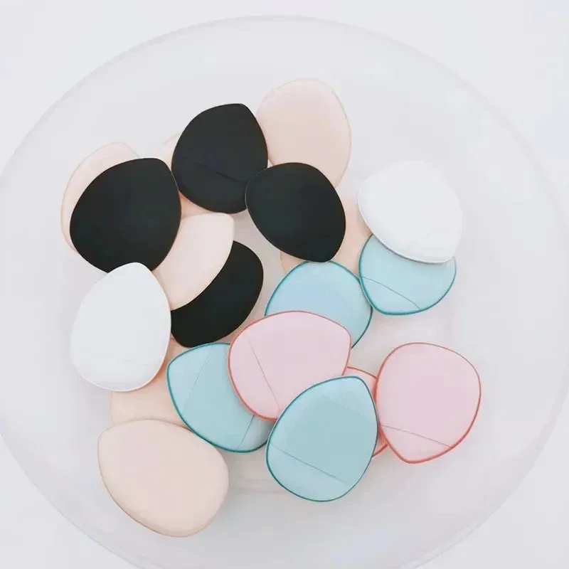 3/10pcs Mini Finger Puff Small Air Cushion Powder Sponge Face Concealer Bb Cream Cosmetic Applicator Foundation Makeup Tools