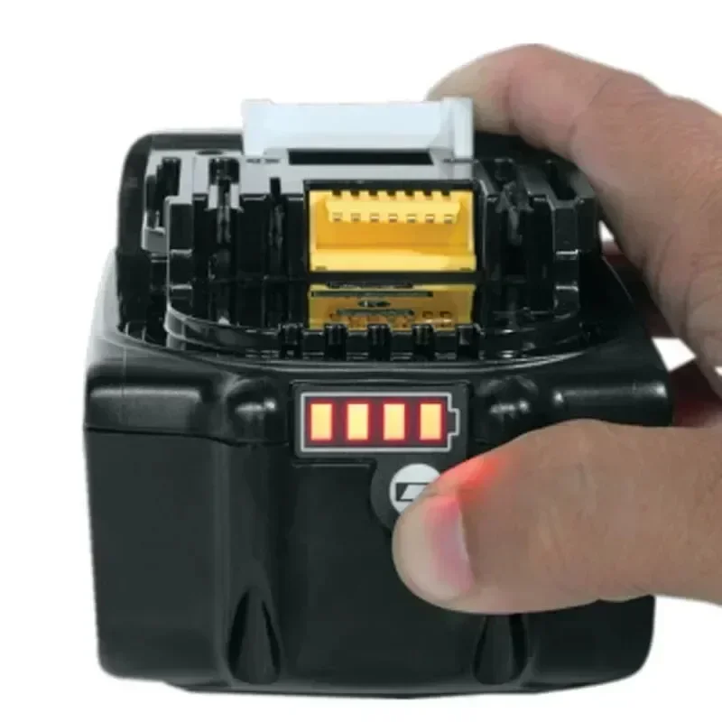 100% Original/Authentic Makita Rechargeable Power Tool Battery Replaceable LED , 6.0 Ah 18V BL1860B BL1860 BL1850 BL1830 LXT-400