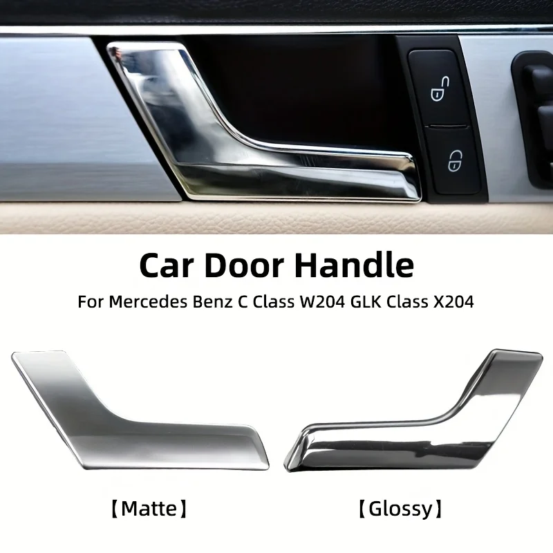 Manija de puerta de coche, manija de interruptor de puerta galvanizada para Mercedes Benz Clase C GLK300 W204 X204 07-14 2047209762