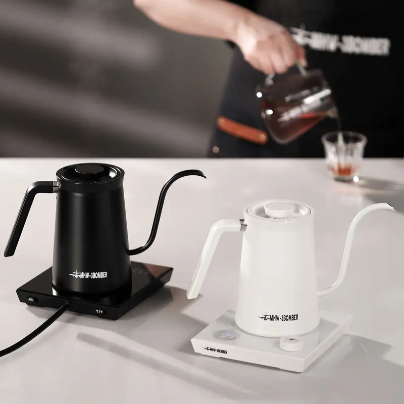 Chaleira Elétrica Inteligente MHW-3Bomber Pescoço de Ganso para Café — foto 4