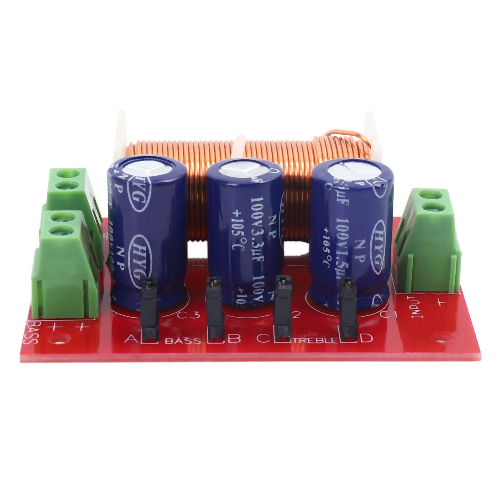 POSV-400W Altoparlante Crossover Divisore di frequenza alto-basso a 2 vie 4-16 Ohm per altoparlante