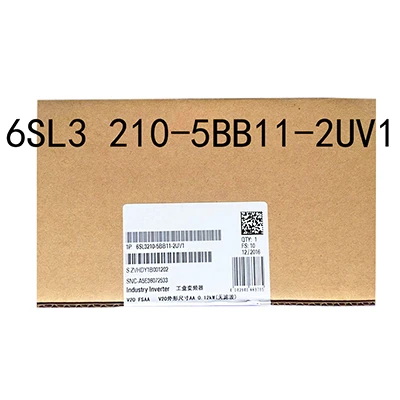 

New 6SL3210-5BB11-2UV1 0.12KW Industry Inverter 6SL3 210-5BB11-2UV1 Module