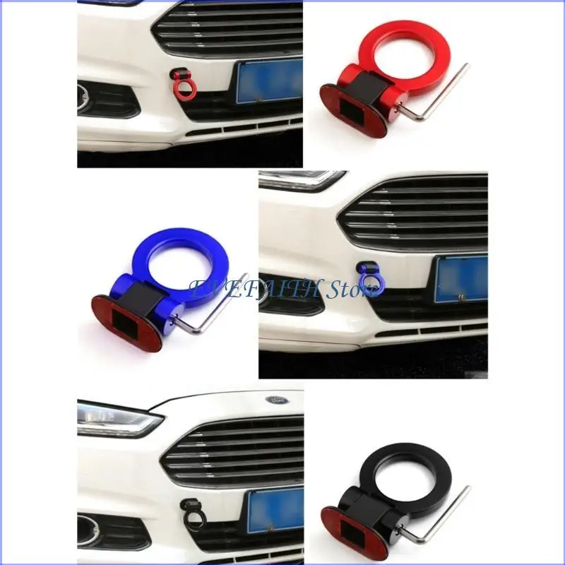 

Универсальный автомобильный фаркопный крюк 124B, безопасный фиксирующий механизм, фаркопный крюк, украшение из АБС-пластика