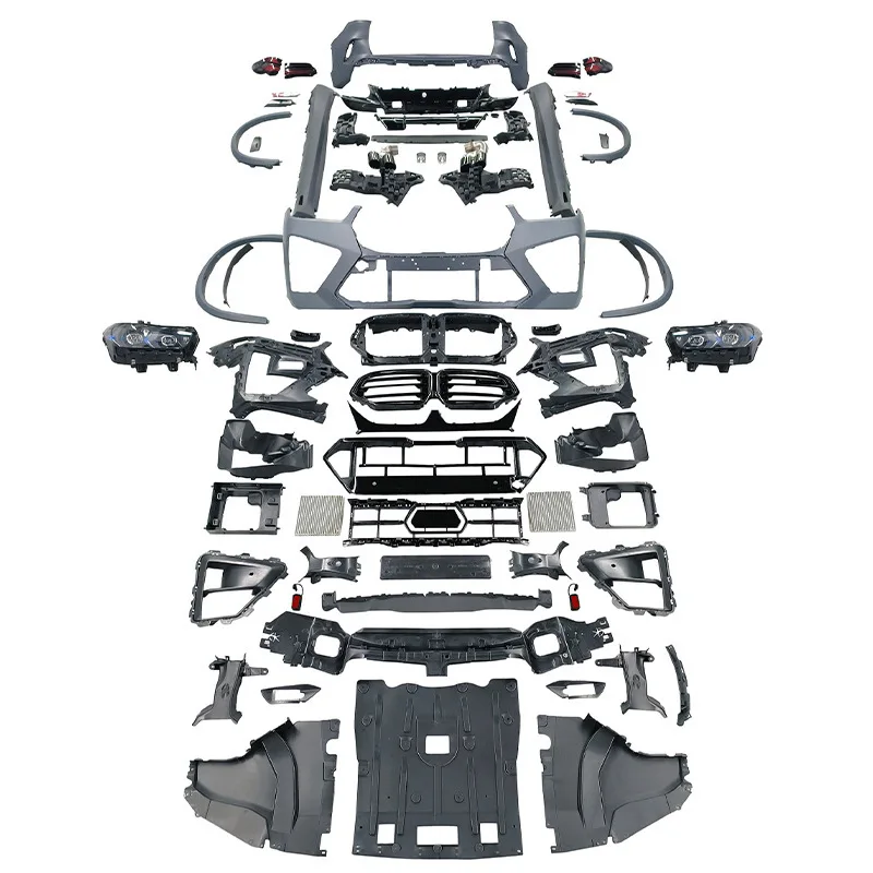 

Suitable for 19-22 years BMW X5G05 old and new X5MF95 late front and rear bar headlights tail lights big surround
