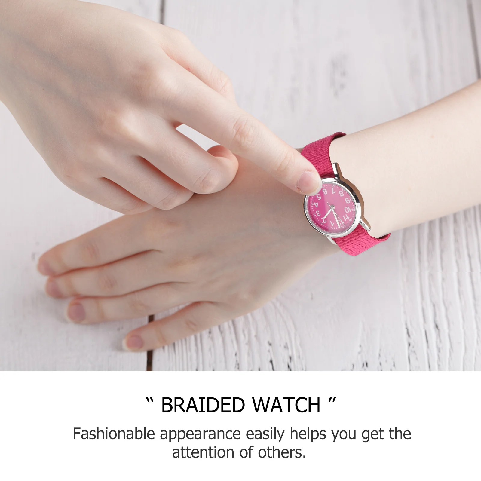 Cute Watch Waterproof Cartoon Minimalist Style Premium Material Comfortable Wearing Unique Gift for