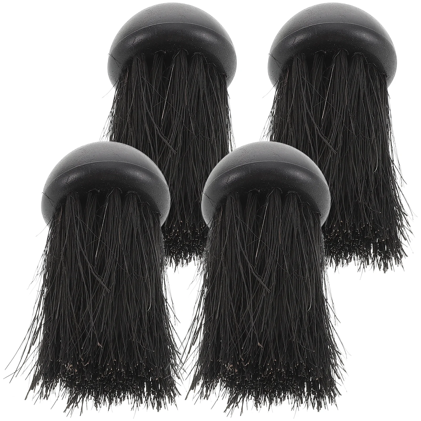 4Pcs Fireplace Cleaning Brush Set Efficient Handheld Ash Removal Broom Heavy-Duty Versatile Fireplace Kitchen Tool Accessories