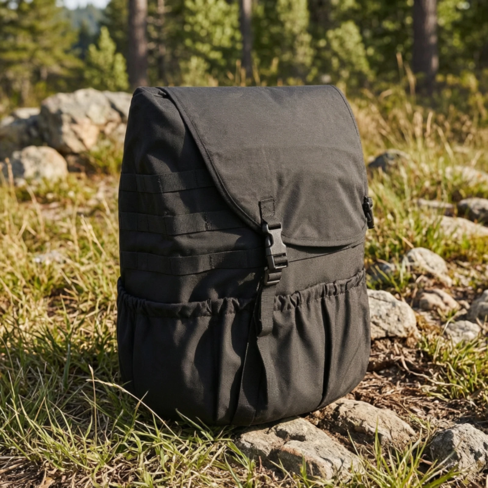 Soft-Sided Storage Bag with Buckle Closures Adjustable Spare Tire Storage Bag Oxford Cloth Spare Tire Cover Space-Saving
