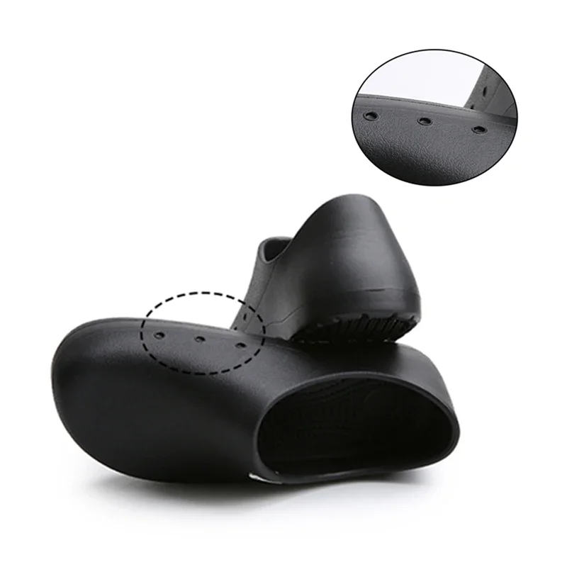Chaussures de Chef blanches de haute qualité pour hommes, chaussures de travail imperméables pour cuisine d'hôtel, Restaurant, restauration, antidérapantes, chaussures de serveur de cuisinier EVA
