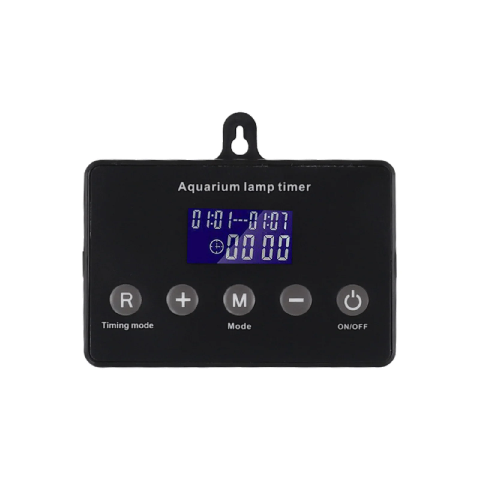 Aquarium Light Controller with Real Time LCD Display for Fish Tank Use Supporting Multi Step Dimming and Timer Programming