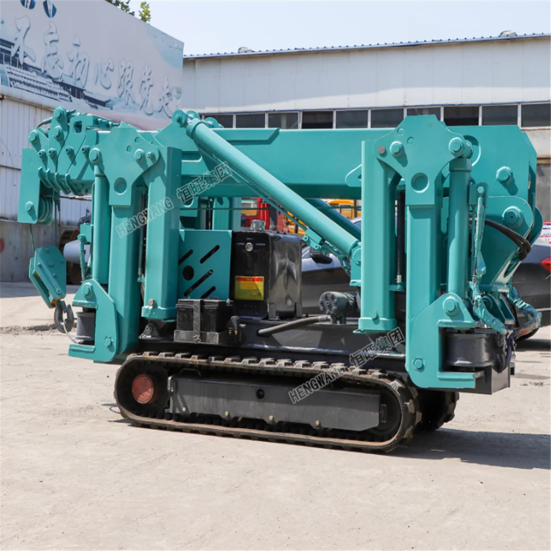 ورشة عمل رافعة كهربائية صغيرة العنكبوت الزاحف العنكبوت رفع #2