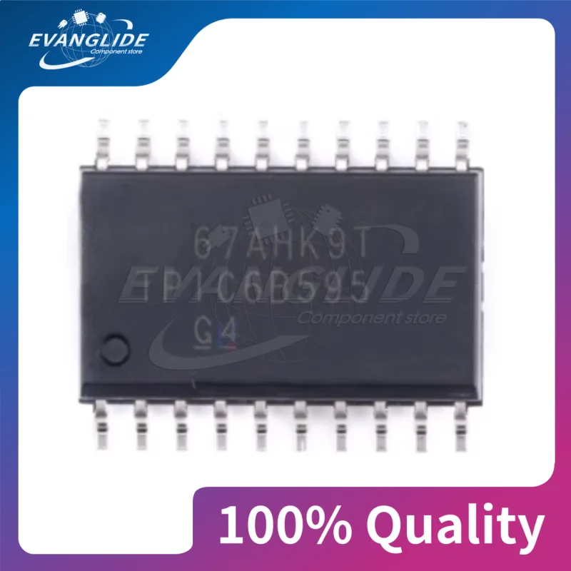 10 PCS/LOT 100%Quality & New TPIC6B595DWR TPIC6B595DW SOIC-20 logic IC shift register chip