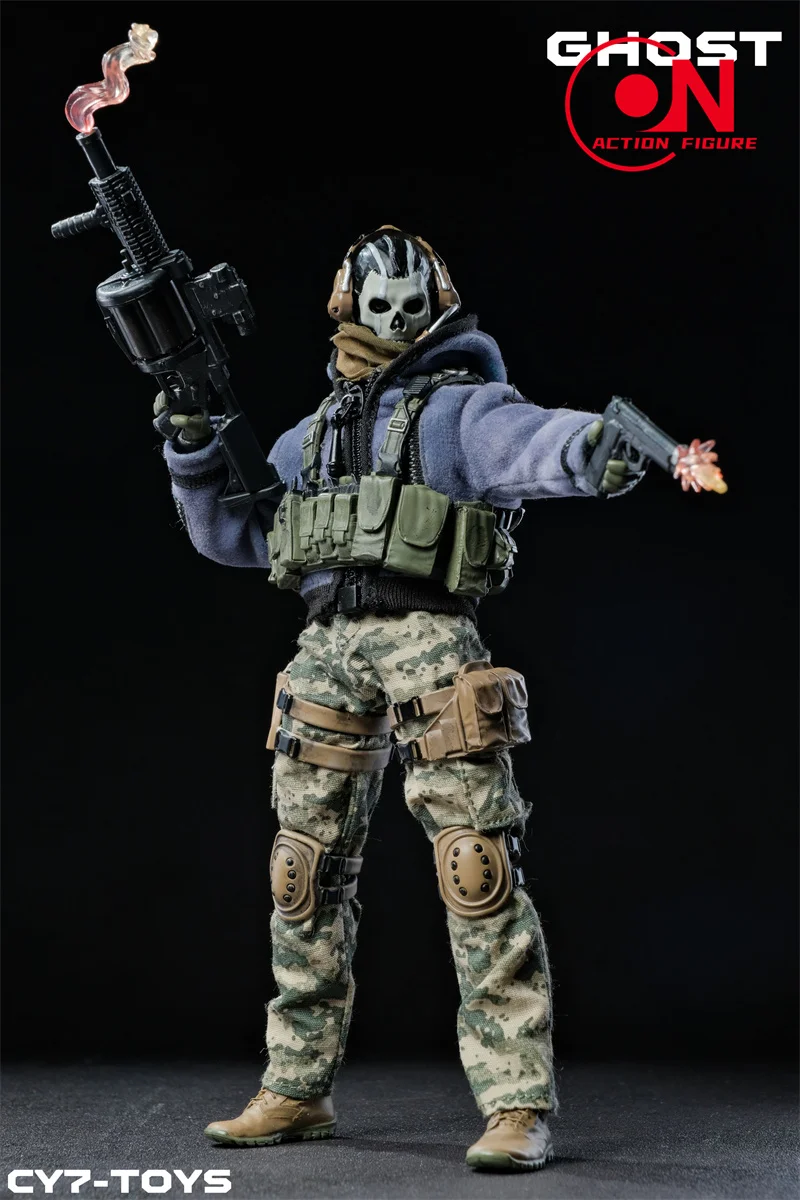 2025 Q3 CY7-TOYS 1/12 Scale Ghost Squad Special Forces Male Warrior Full Set 6inch Action Figure Body Original And Collectible