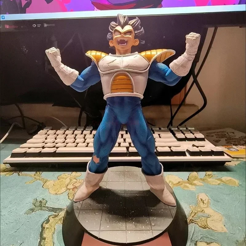 Anime Dragon Ball Z Vegeta Figure Vegeta Transformation Ozaru Action Figures 21cm Pvc Statue Collection Model Toys Kids Gifts