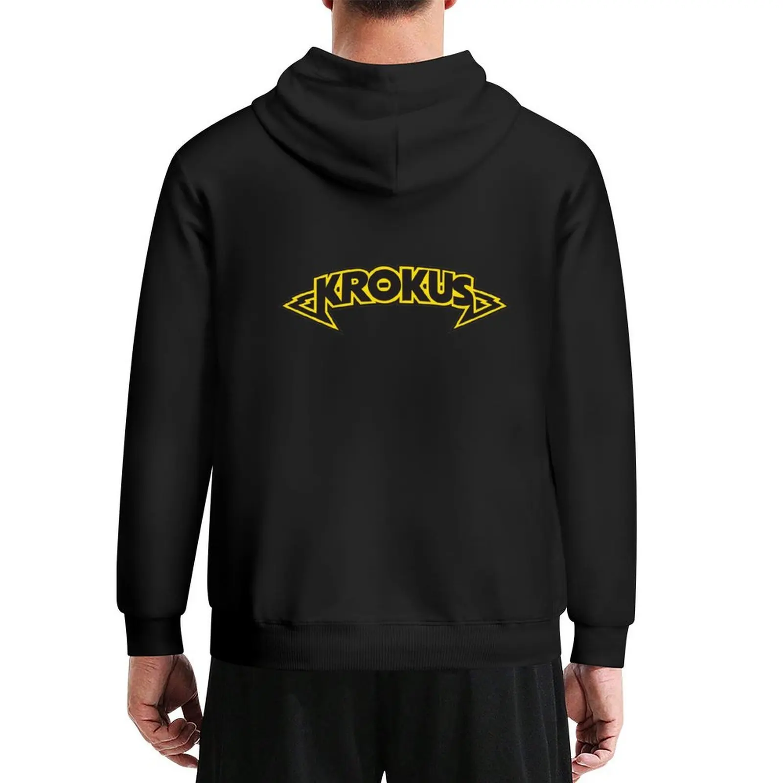 

Kraukus Logo Hoodie japanese style korean clothes men's sweat-shirt set anime clothes man hoodie