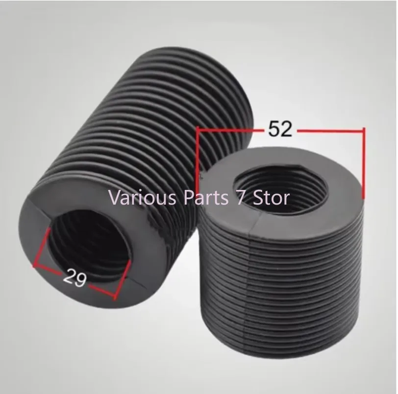 Rubber Corrugated Sleeve Flexible Hose Molded Corrugated Pipe Surface Grinder Accessories Y-axis Wire Telescopic Protective Cove