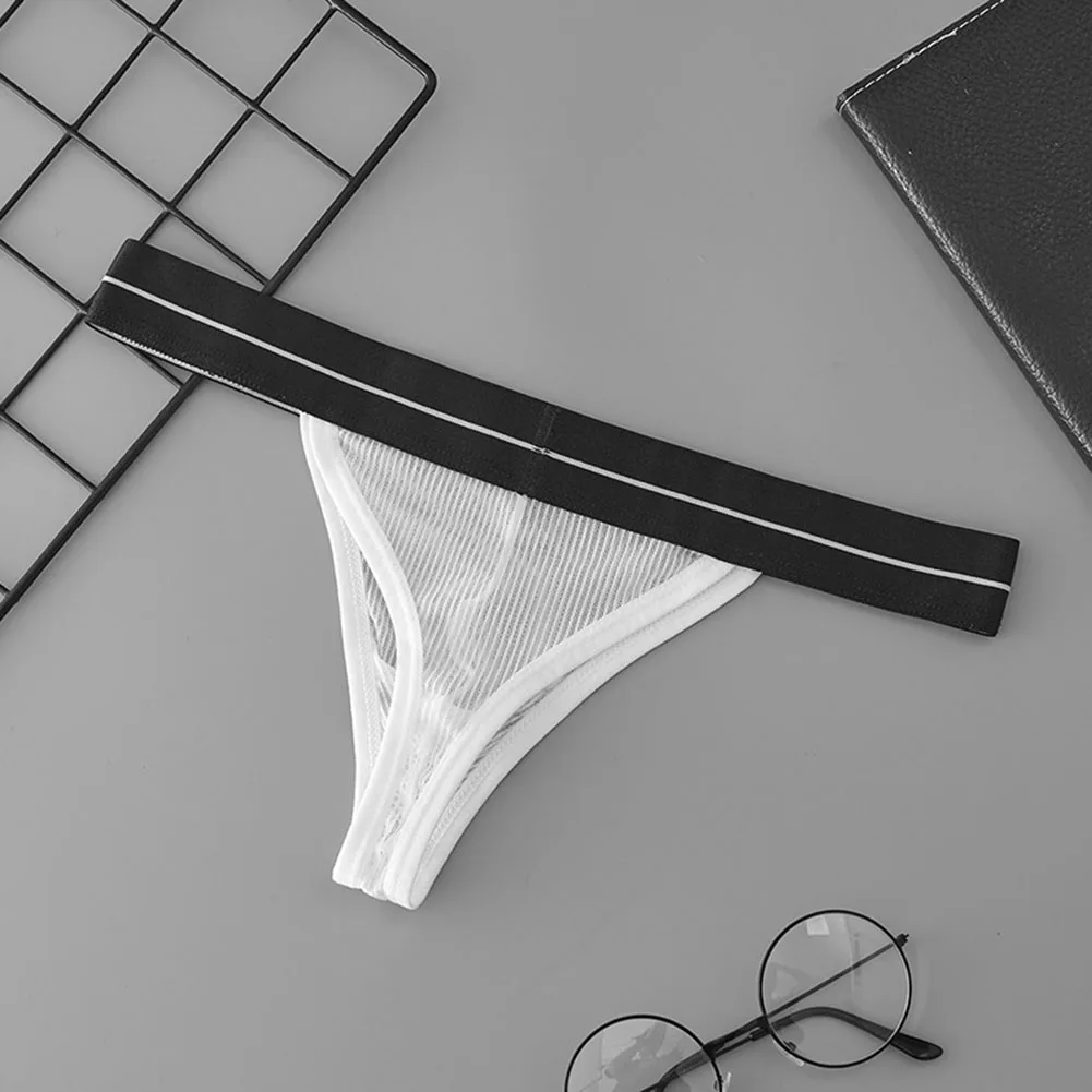 ملابس داخلية شفافة على شكل حرف T من الخلف، ملابس نوم للاستخدام الليلي، مناسبة لجميع المواسم، مرونة عالية التمدد