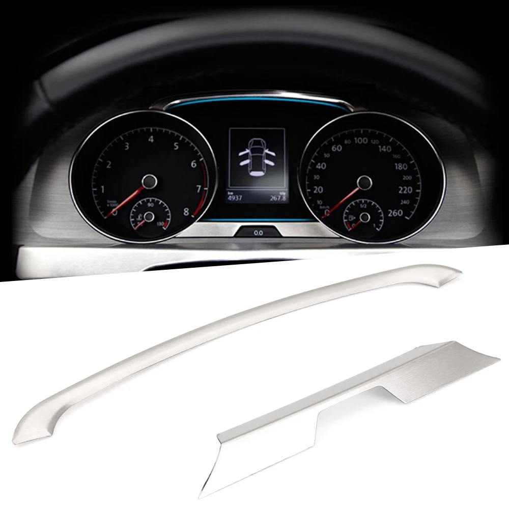 Car styling For VW Volkswagen GOLF 7 MK7 Auto Stainless Steel Panel Trim Decoration 2 PCS/Set