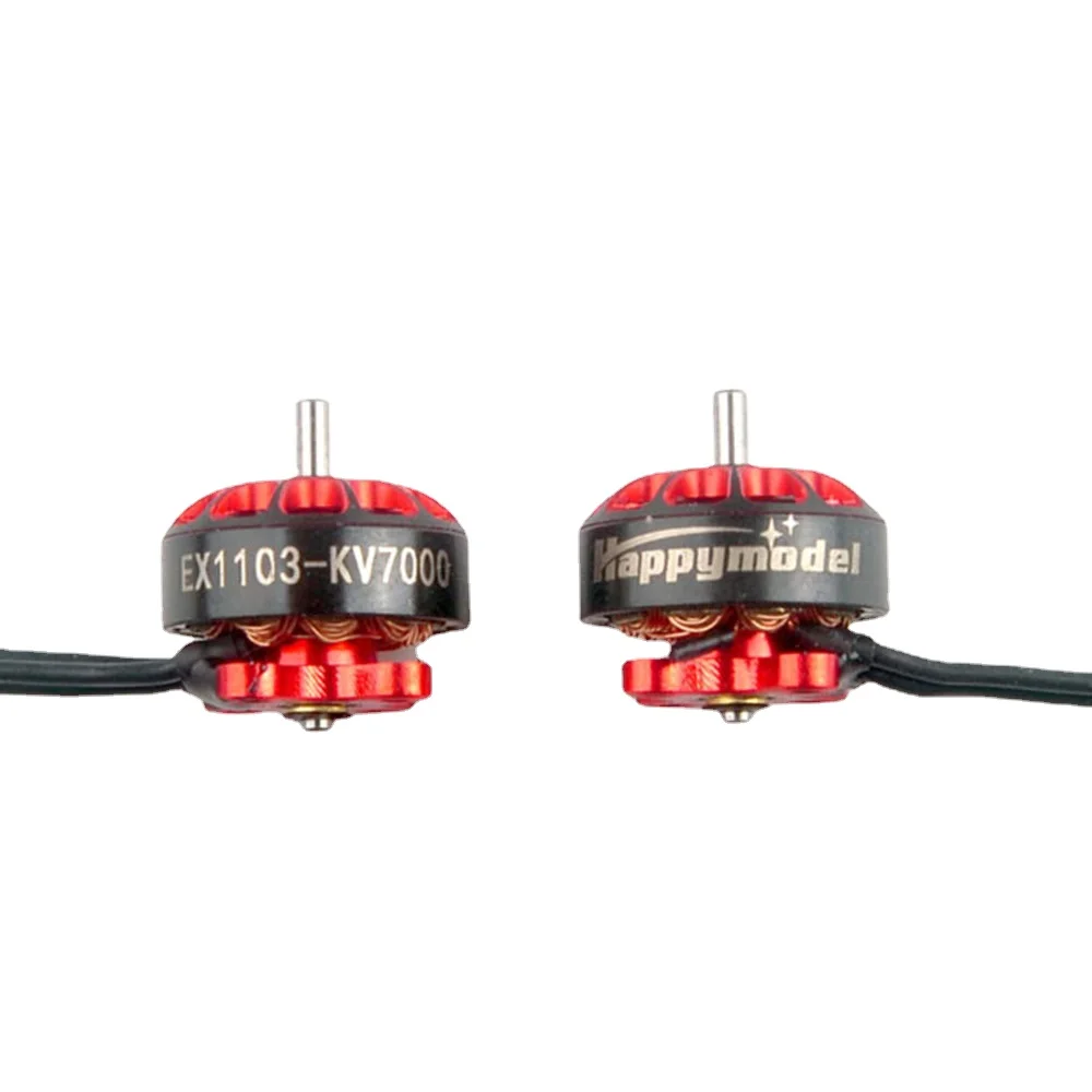 HappyModel EX1103S 6000KV 7000KV 8000KV 9000KV 2-4s فرش السيارات 40-75 مللي متر المروحة ل Tinywhoop Cinewhoop مسواك الطائرة بدون طيار