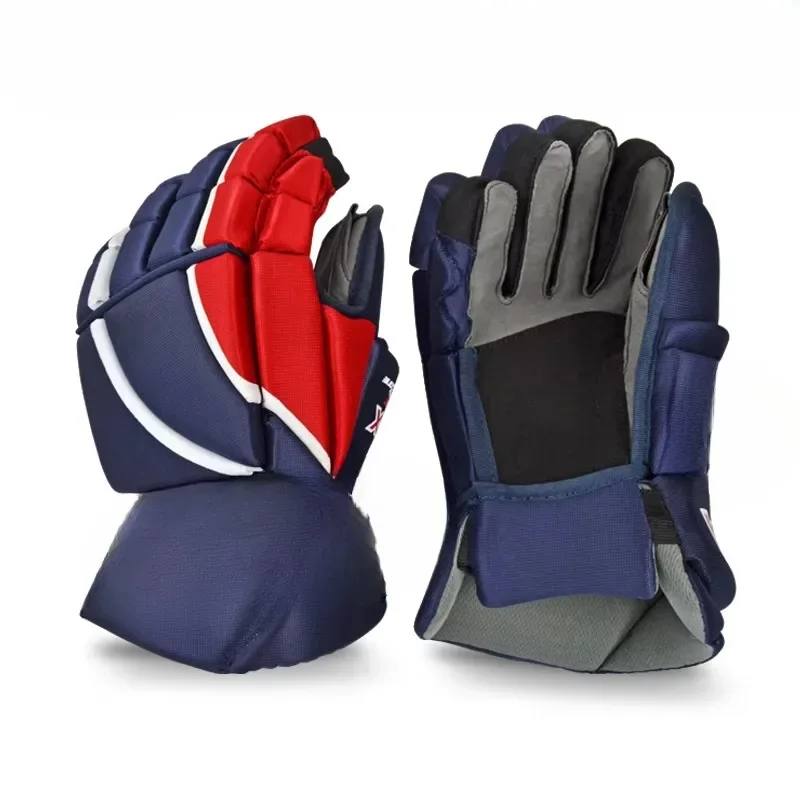 Wholesale Professional All Sizes Hockey Gloves  High Quality Sports Protection Top Protective Ice Hockey Gloves