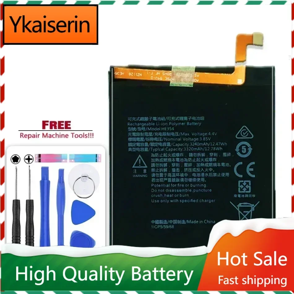 3320mAh HE354 HE 354  HE-354 Battery for Nokia 9 Nokia9 PureView TA-1082 TA-1087 Bateria Batterij + Track Code Warranty