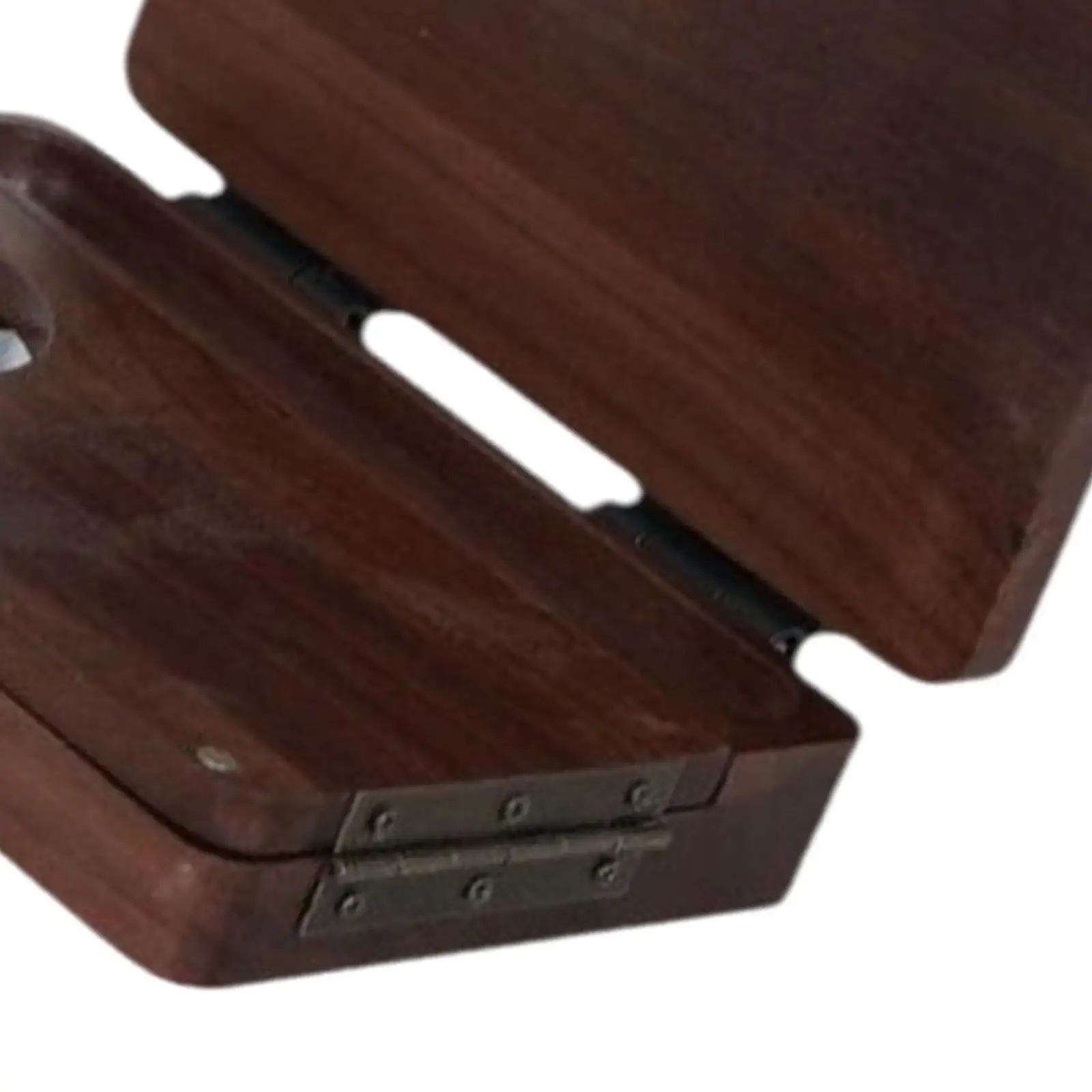 Wooden Empty Paint Palette Box with Lid for Watercolor Folding Travel Tray 24 Pan Mixing Wells for Artist DIY Craft Set