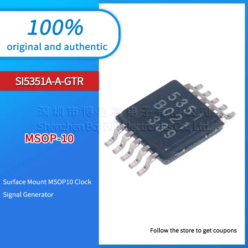 

SI5351 SI5351A-A-GTR 5351 SI5351A-B-GTR Black PC Case