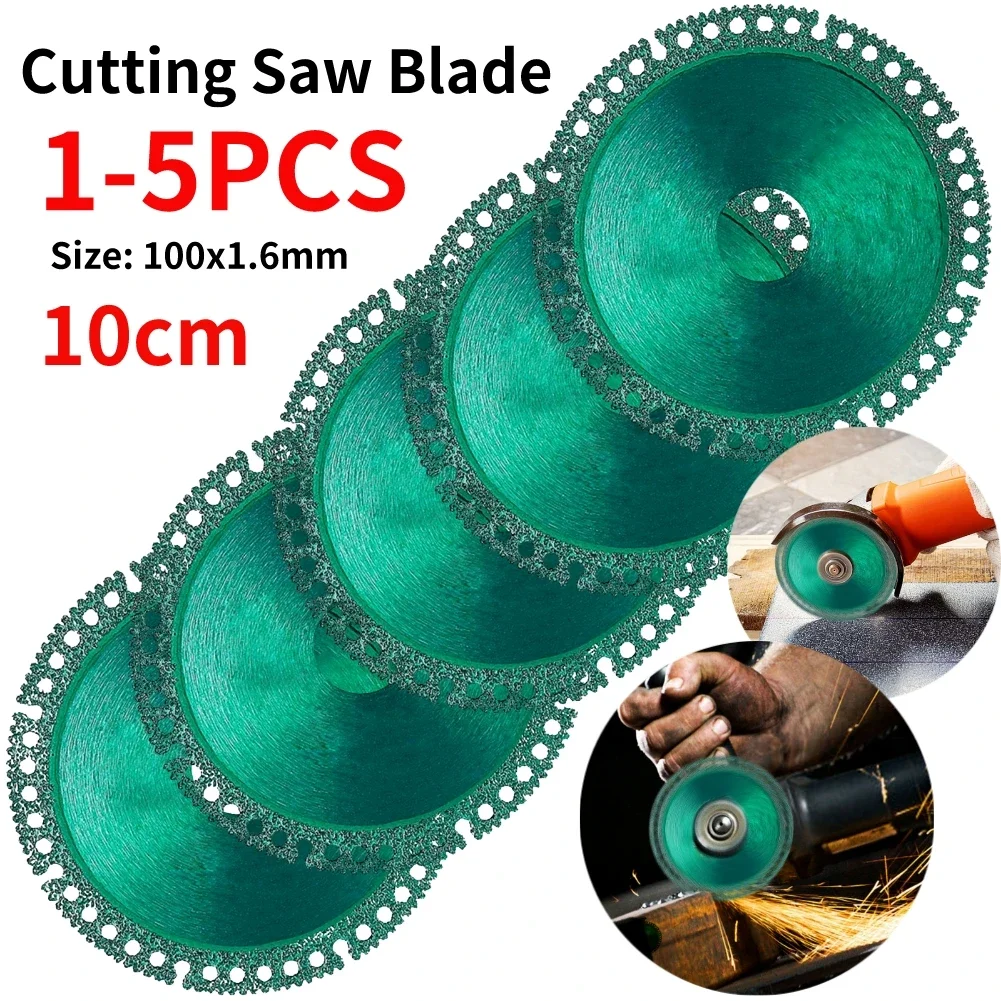Indestructible Cutting Disc Diamond 10cm Cut Off Wheel Composite Multifunctional Marble Tile Cut for Angle Grinder