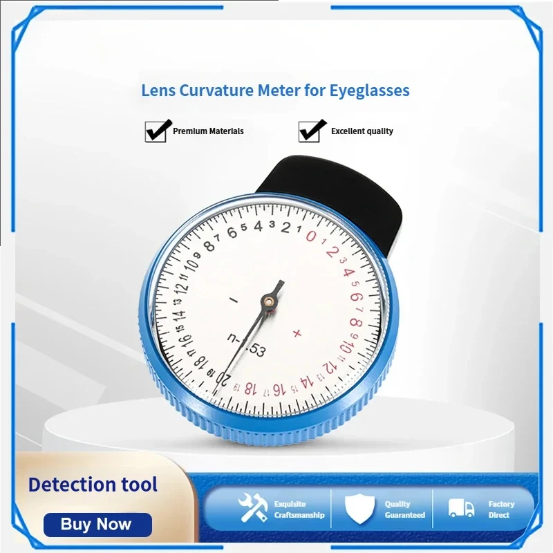 HD-01 High Precision Optical Lens Curvature Meter for Laboratory Measurement
