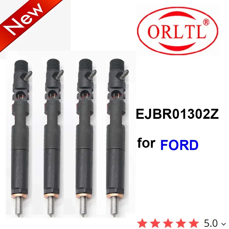 4PC Auto Fuel Injector EJBR01302Z Injector Nozzle R01302Z for FORD Tourneo Connect 1.8L TDCi Van (90bhp)