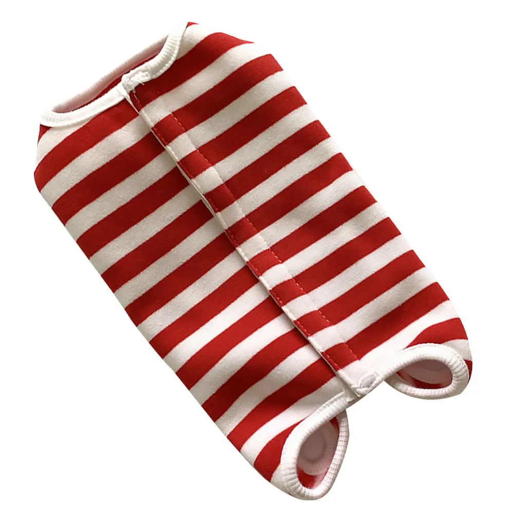 

Dog Recovery Suit Sterilization Clothes Anti-Lick Post Surgery Pet Protector Button Design Comfortable Warm Pet Recovery Wear