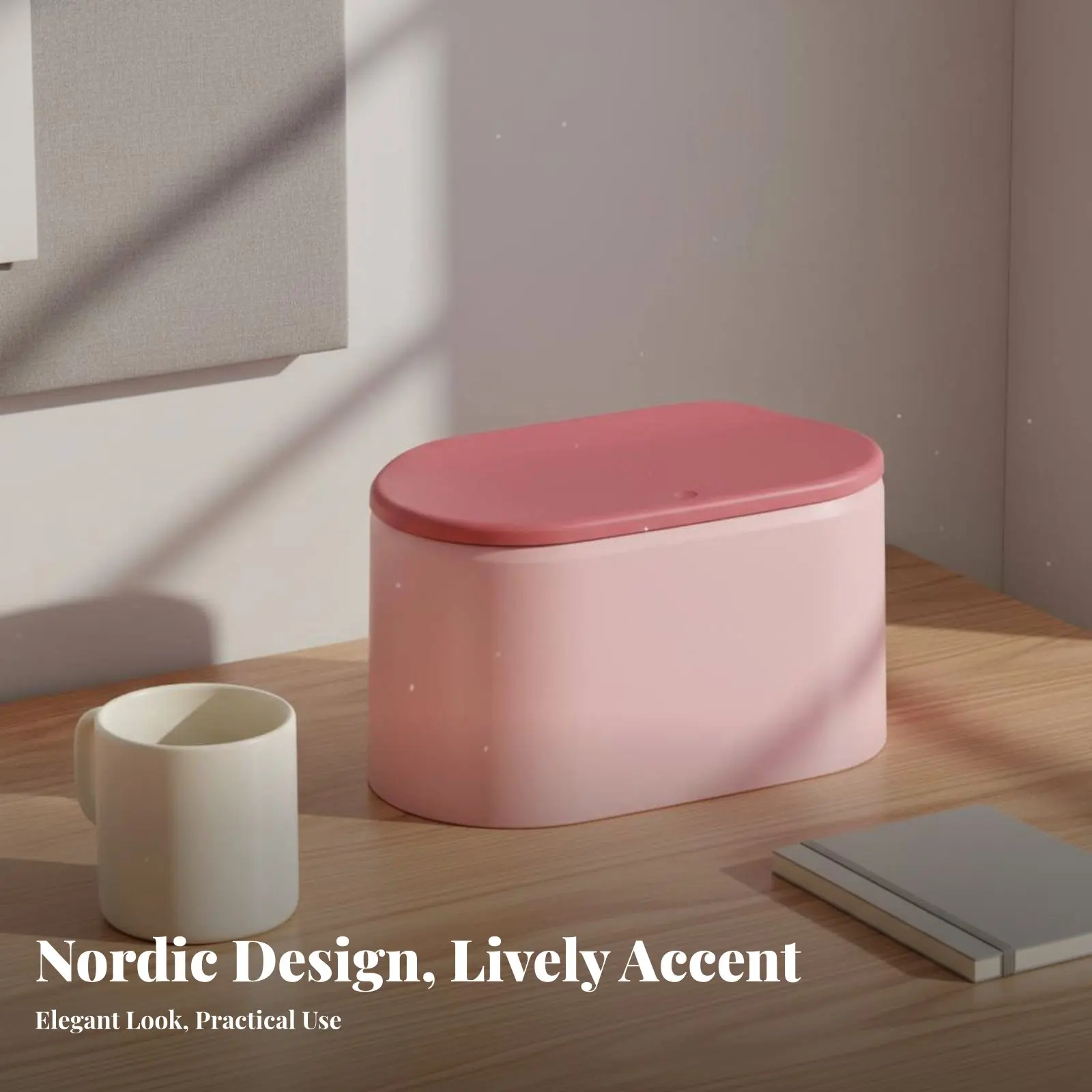 Mini Trash Can With…