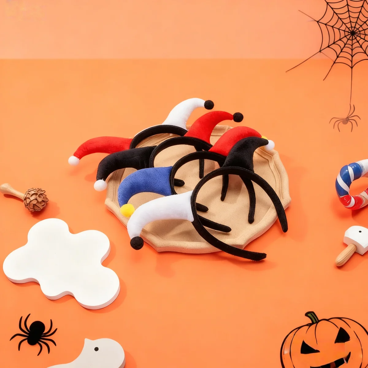 

Halloween Costume Clown Headband, Creative, Playful & Cute Hair Accessory, Clown Performance Prop.For Festivals and parties