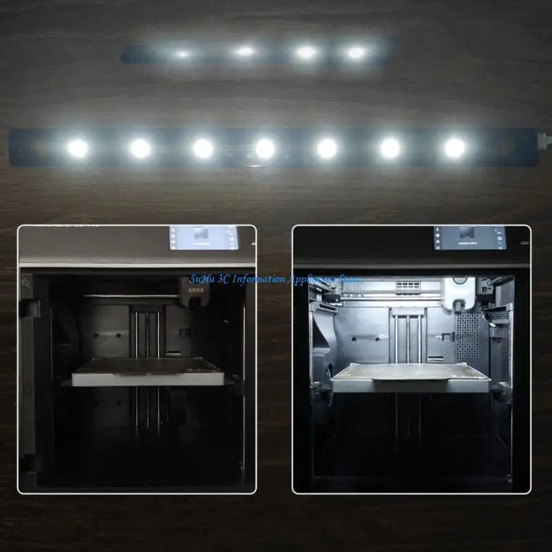 شريط إضاءة LED إضاءة عالية السطوع للطابعة ثلاثية الأبعاد 5M لرؤية أكثر وضوحًا لضبط سطوع الألوان #4