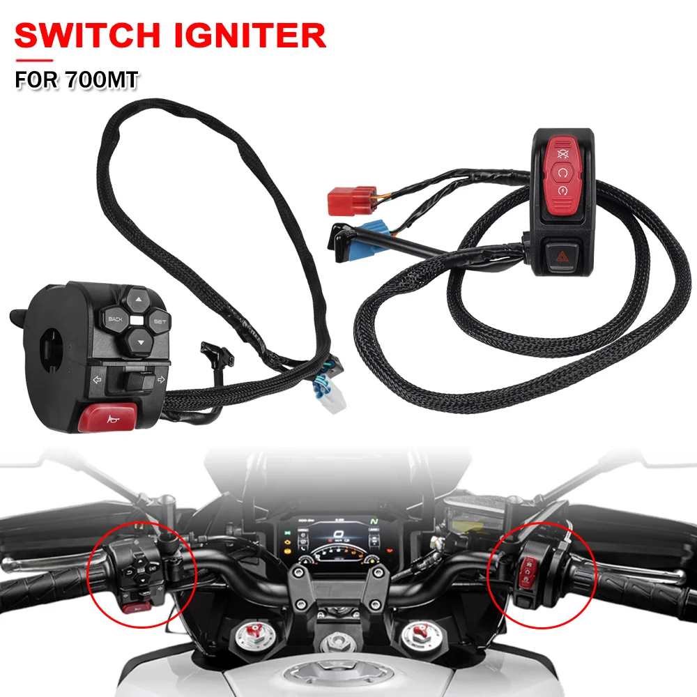 

Motorcycle Handle Switch Igniter Assembly For CFMOTO 700MT MT700 2025 CF 700 MT Handle Switches Starter Headlight Horn Button