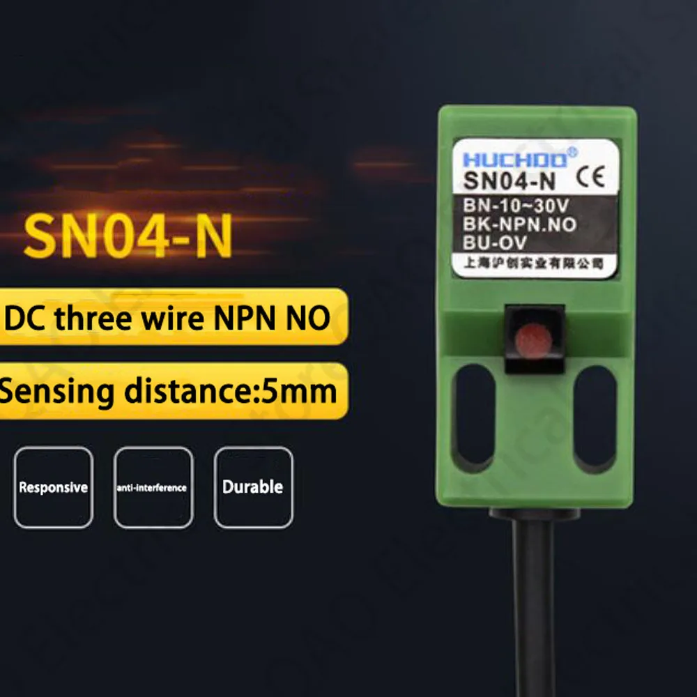 SN04-N Famous SN04N 4mm Approach Sensor NPN,3 wire,NO 6-30V DC Inductive Proximity Switch