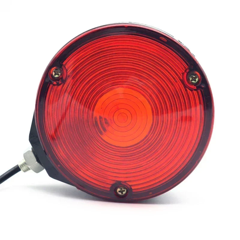 1x/2x Universal Red Amber Double Face Light Car Bulb Side Marker Signal Lamp for 24V Automobiles Truck Trailer Lorry Accessories