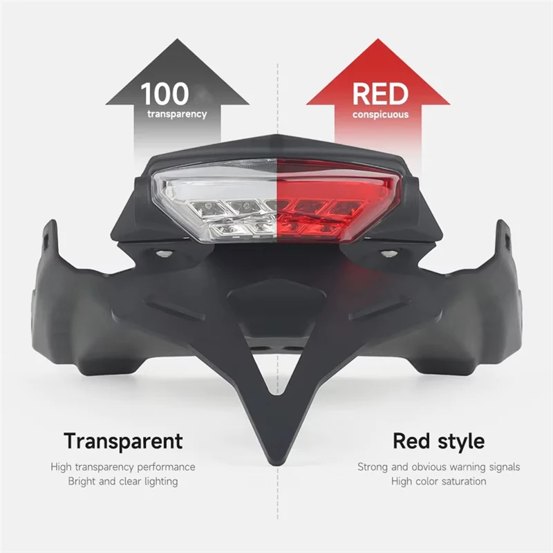 

Motorcycle Rear Short Tail Stock Bracket License Plate Holder Tailstock Bracket C