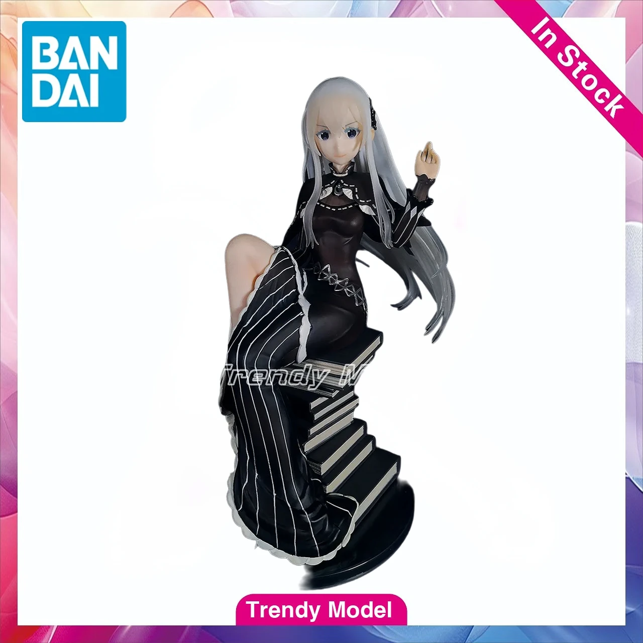 

【TM】 BANDAI Life in A Different World From Scratch: Коллекционная фигурка Эхидны, модель, игрушка, подарок