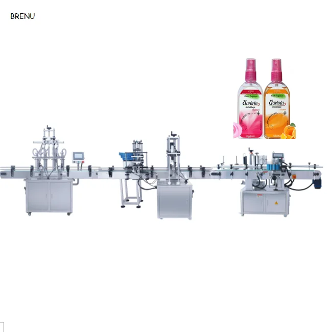 تدفق كبير جالون واحد زجاجة عصير الماء النفط المربى الغاز الحيوي اسطوانة شمعة آلة تعبئة المياه المعدنية #2