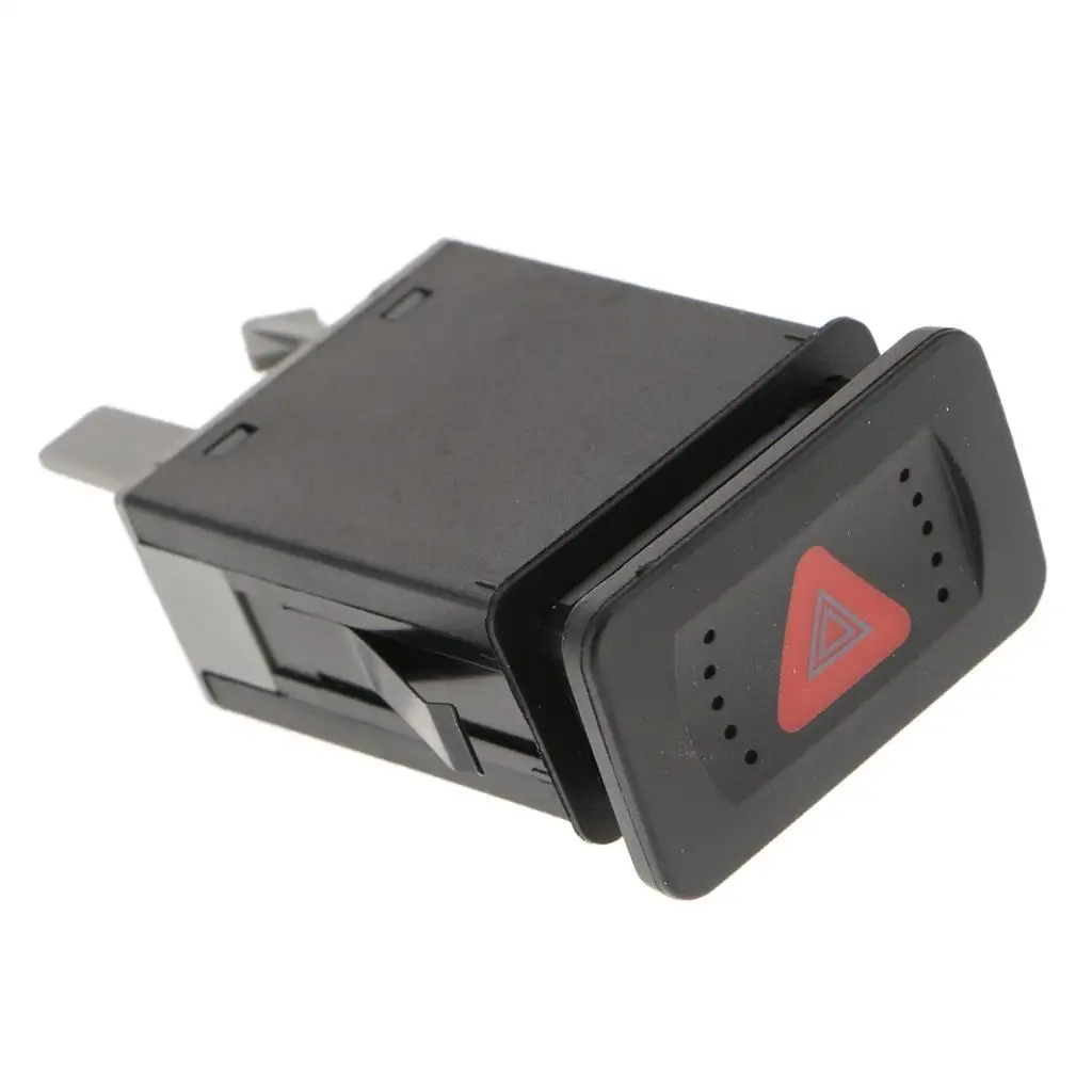 1J0953235C Car Hazard Warning Flash Light Switch Push Button Replaces for VW Golf MK4 Bora 1998-06