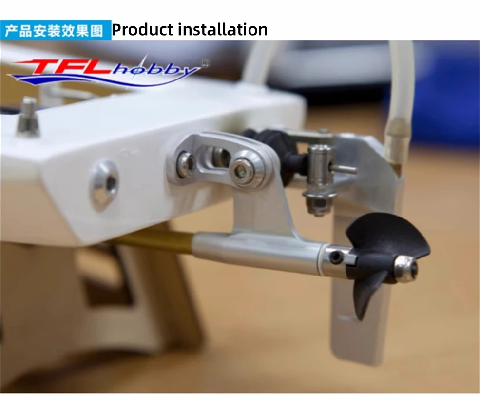 TFL 28mm Metalen As Beugel 3.18mm Asgat Diameter Propeller As Mount Voor RC Model Racing boot