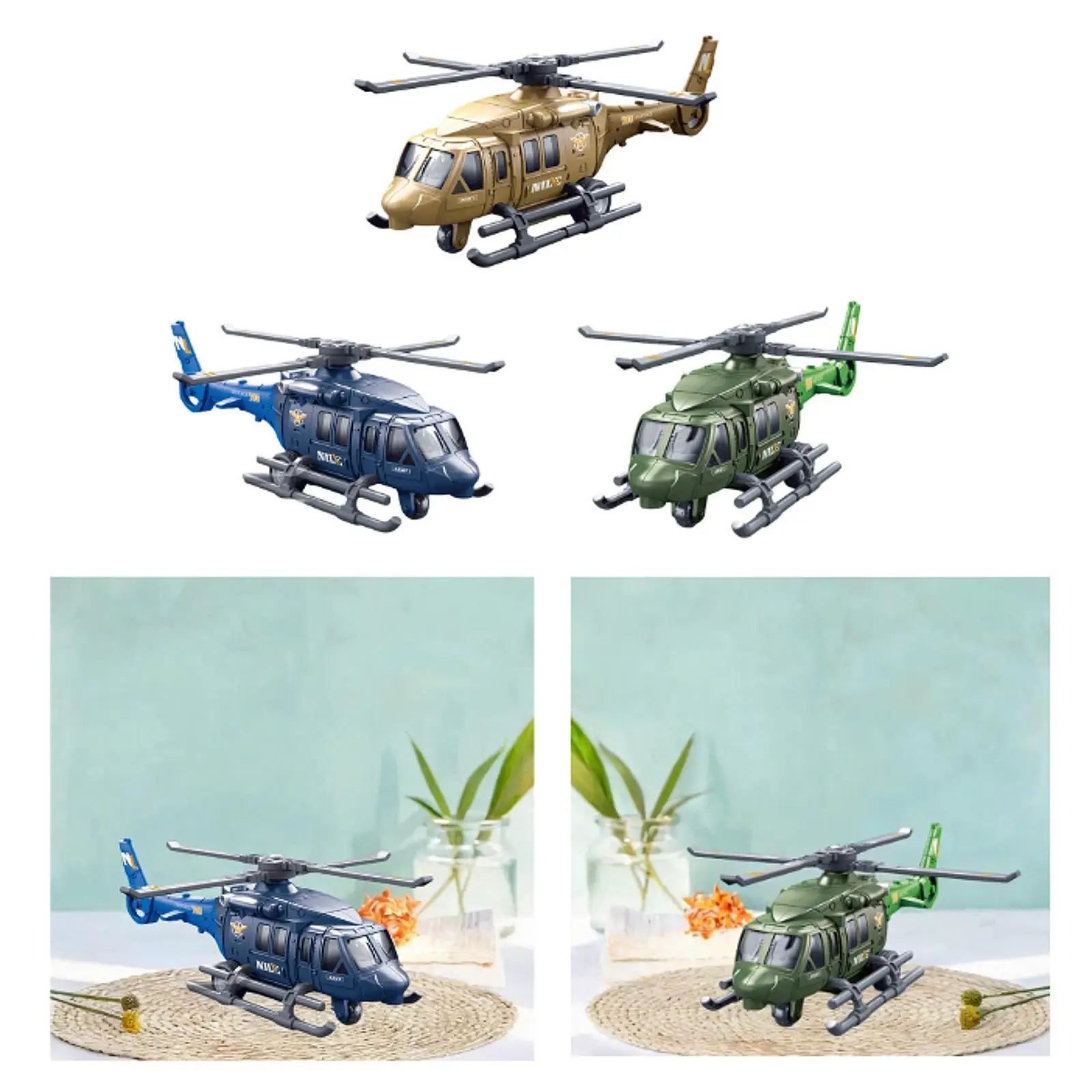 

Helicopter Toy Party Favor Toy Aircraft for Children for Holiday Present