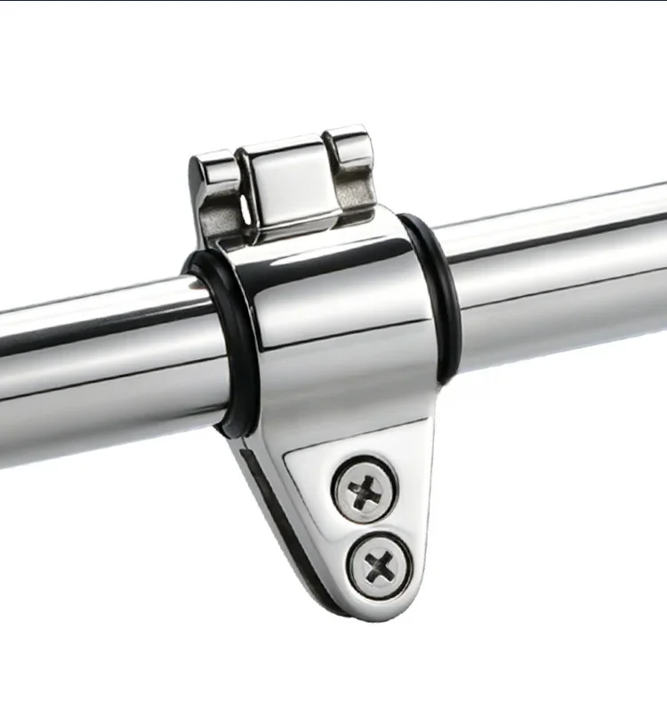 Boat Sunshade Sliding Clamp Built From 316 Stainless Steel Compatible With 22mm And 25mm Marine Pipe Standards Boat Accessories