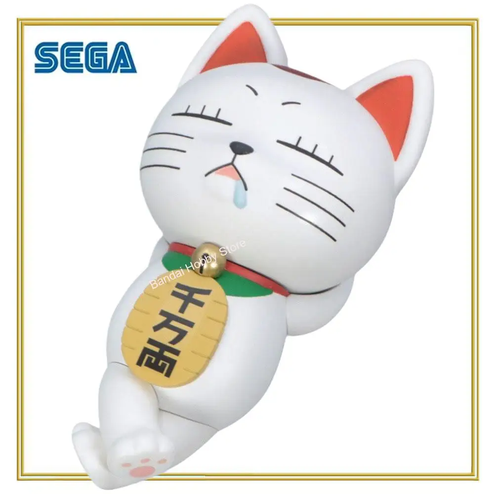 In Stock SEGA Original Genuine TV Anime Dandadan Turbo Granny Beckoning Cat 10cm Model Toys Noodle Stopper Figure Birthday Gift