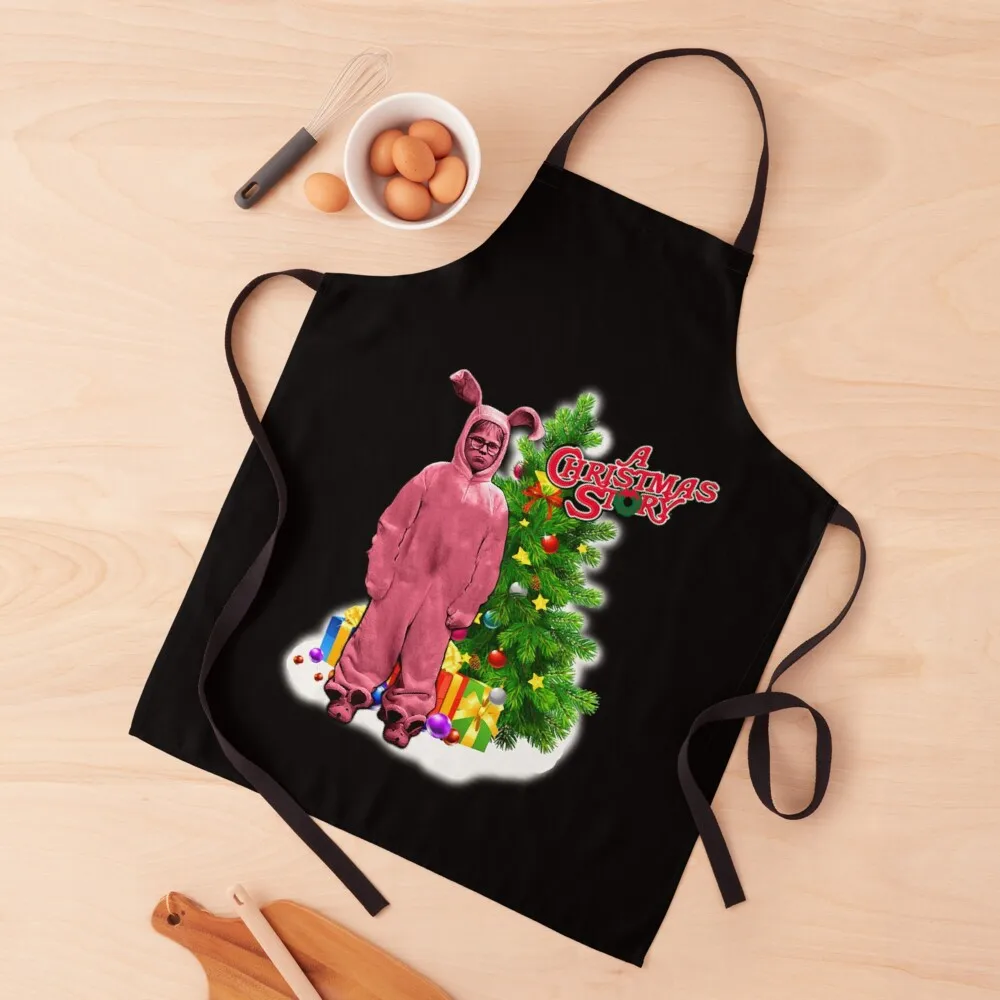 

A Christmas Story 80s Comedy Apron Kitchenware with pockets christmas Apron